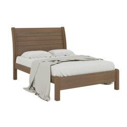 Cama Casal Esmeralda Plus Castanho