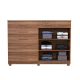Cômoda Triunfo 2 portas 8 gavetas Castanho