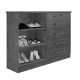 Cômoda 5 Gavetas 2 Portas New Athos Cinamomo com Off Cômoda 5 Gavetas 2 Portas New Athos Cinamomo com Off