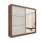 Guarda Roupa 2 Portas 4 Gavetas Maia  Off white
