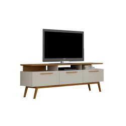 Rack Bancada São Paulo Larg.2.00m TV até 70″ Off/Cinamomo