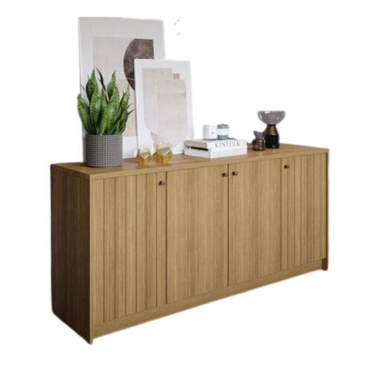 Buffet Lia com 4 portas Nature